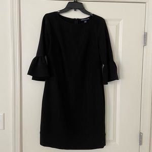 Bell Sleeve black dress